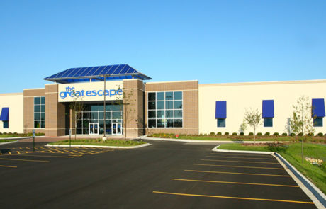 Retail Building Architecture- The Great Escape- Algonquin, IL