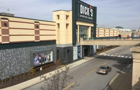 Retail Building Entrance Design- DDCA Architects- King of Prussia, PA