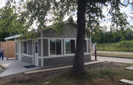 Illinois Beach State Park - Camp Check In Building Design - designed by DDCA Architects