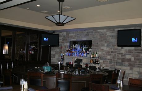 Restaurant Architects Design-Interior of Rock's Bar & Grill - Crystal Lake, IL- DDCA Architects