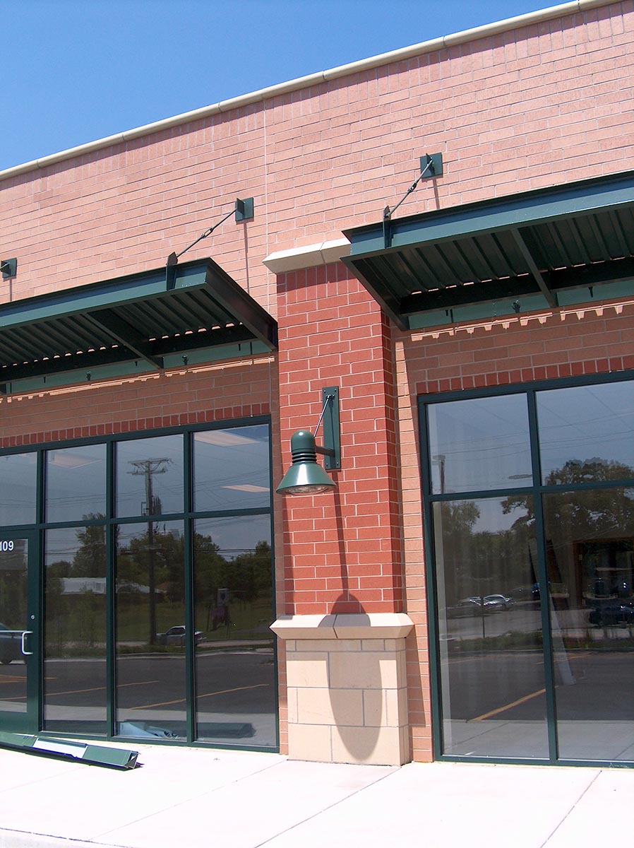 Retail Building Design - Commercial Architecture -Crystal Lake, IL - designed by DDCA Architects