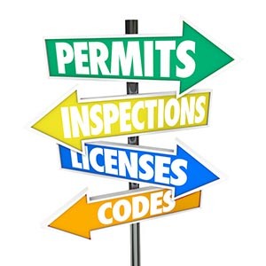 Permits, Inspections, Licenses Codes- Commercial Building Firm